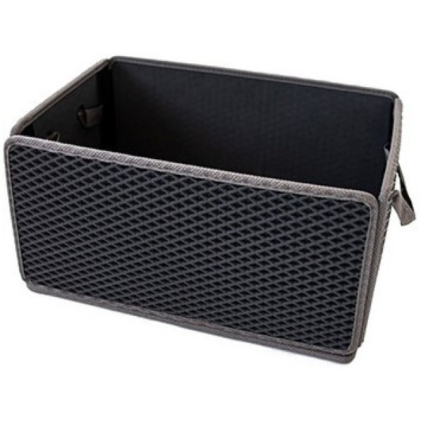 Фото - Сумка-органайзер в багажник EVAtech LightBox 33x50x25 см ромб сірий кант сірий BS13837OS5RGG