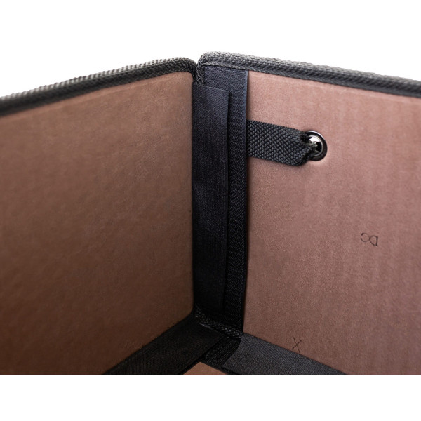 Фото - Сумка-органайзер в багажник EVAtech LightBox 33x50x25 см ромб коричневий кант чорний BS13837OS5RZB