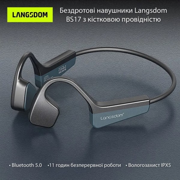 Фото - Навушники накладні бездротові Langsdom BS17
