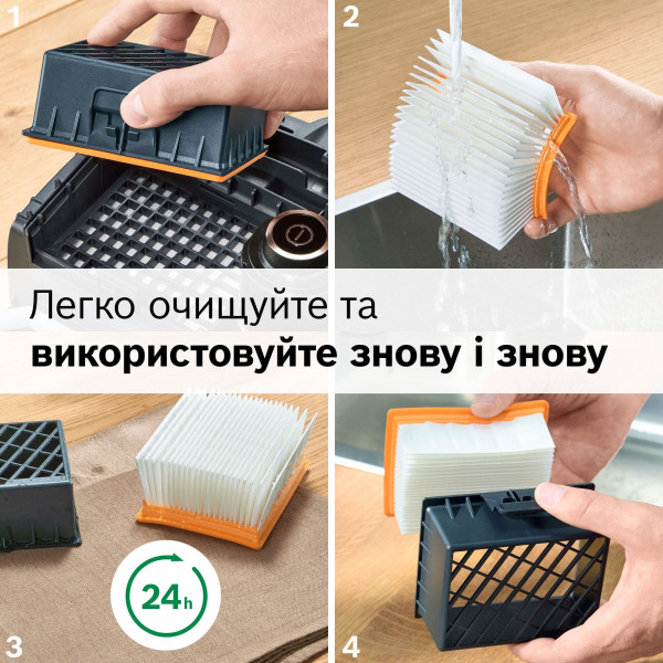 Фото - Пылесос для сухой уборки с мешком Bosch BGL41POW2H