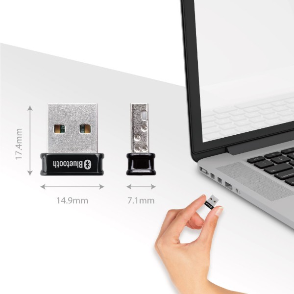 Фото - Адаптер мережі Bluetooth USB Edimax BT-8500 (Bluetooth 5.0, nano)