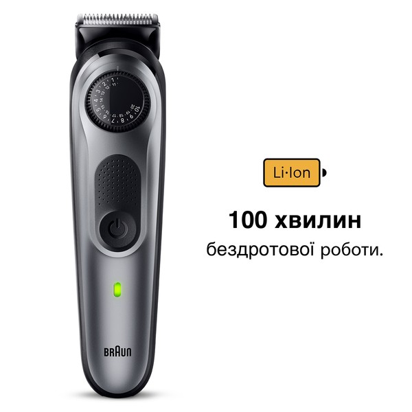 Фото - Триммер для усов и бороды Braun BeardTrimmer BT5440