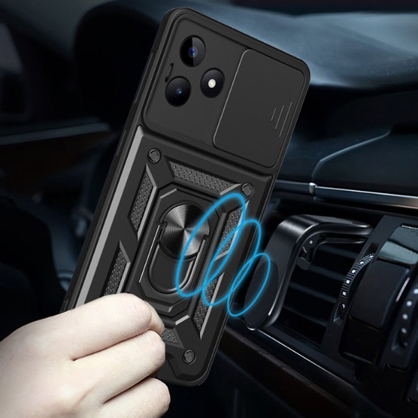 Фото - Чохол для смартфону BeCover Military for Realme C53 Black (710701)