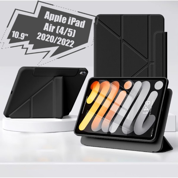 Фото - Чехол для планшета BeCover Ultra Slim Origami Flex с креплением Apple iPad Air (4/5) 2020/2022 10.9" Black (712973)