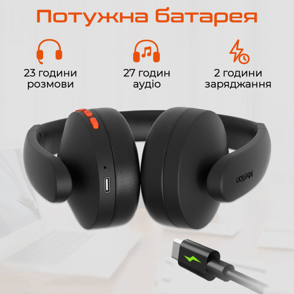 Фото - Гарнітура бездротова Meetion MT-BTH003-A