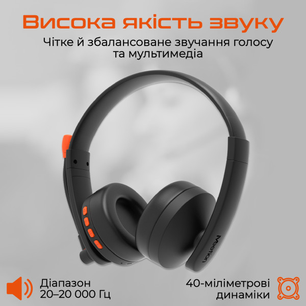 Фото - Гарнітура бездротова Meetion MT-BTH003MIC-A