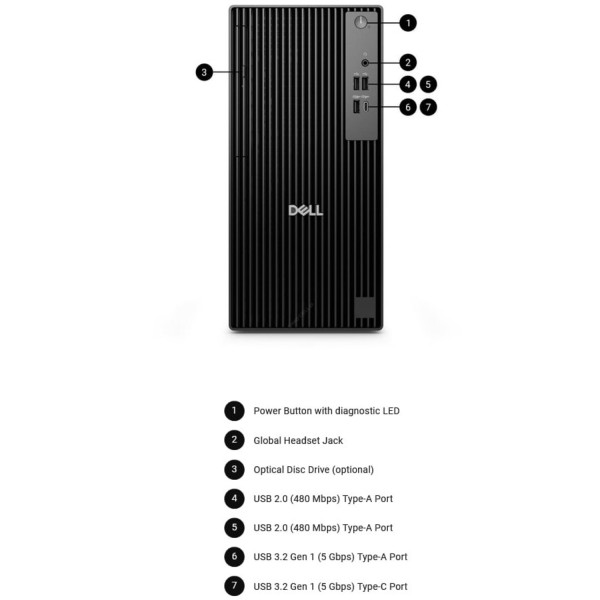 Фото - Системний блок Dell BTO010_QCT1250
