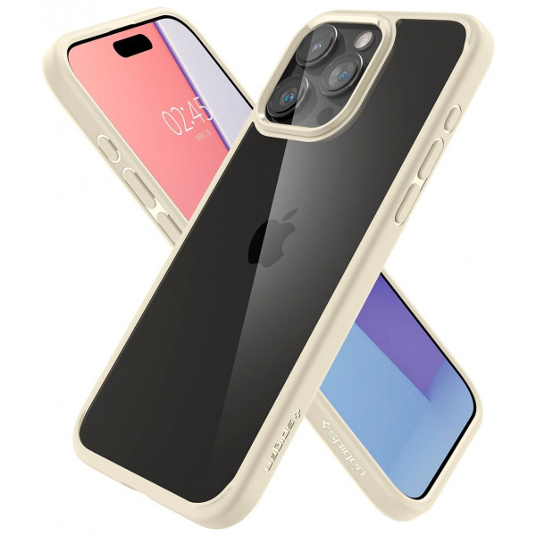 Фото - Чохол для смартфону Spigen for Apple iPhone 15 Pro Max Ultra Hybrid Mute, Beige (ACS06571)