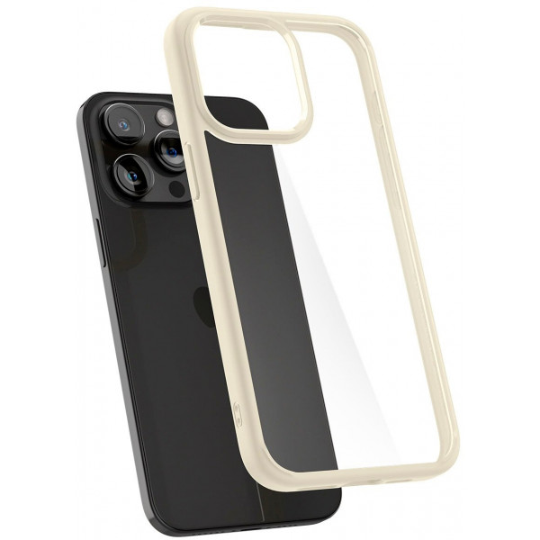 Фото - Чохол для смартфону Spigen for Apple iPhone 15 Pro Max Ultra Hybrid Mute, Beige (ACS06571)