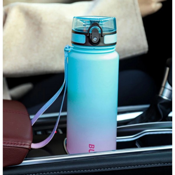 Фото - Бутылка для воды BUFFi5 JOY outdoor sports water cup 1000 мл Blue-Pink (JOY_1000ml_bl_pink)