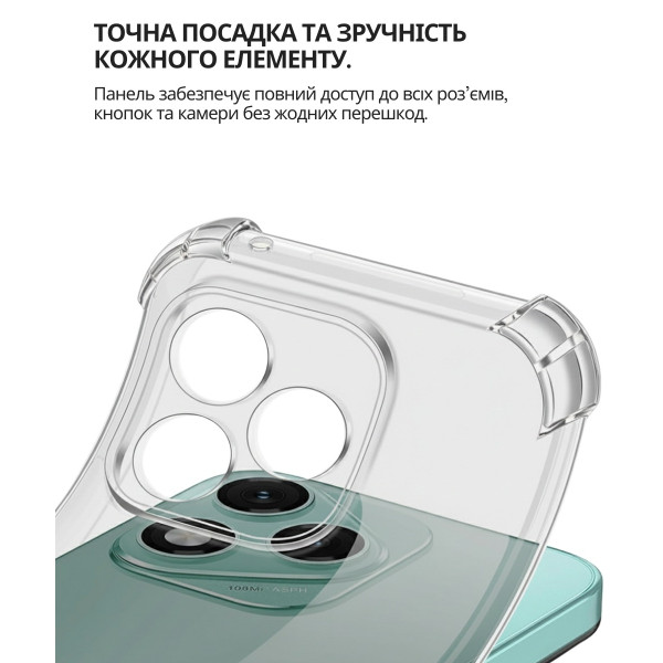 Фото - Чехол для смартфона BeCover Anti-Shock for Honor 400 Lite Clear (714711)