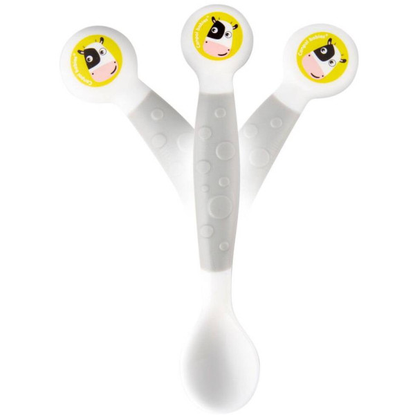Фото - Набор детских столовых приборов для малыша Canpol babies Ложка и вилка эластичные (56/580)