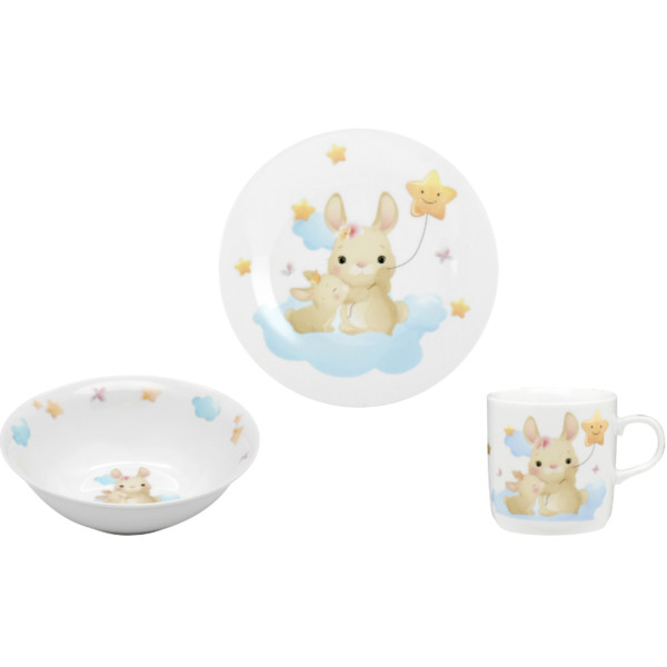 Фото - Набір дитячий 3 пр. Limited Edition Bunny (C724)