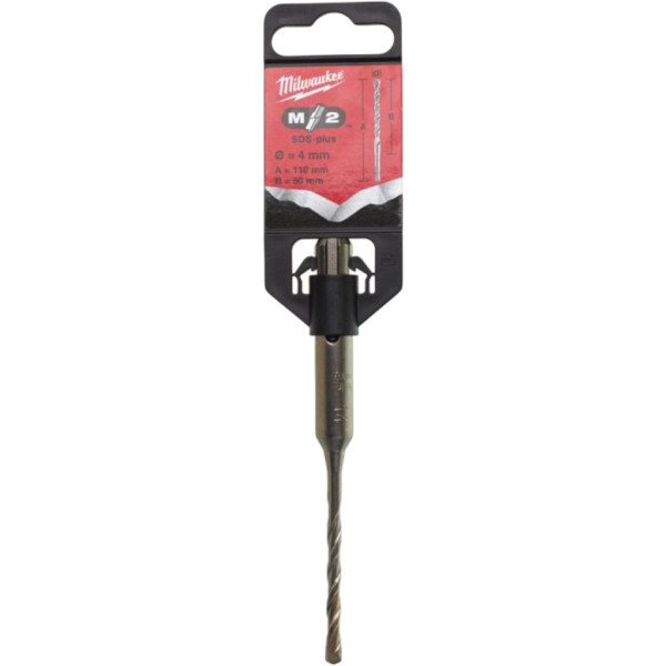 Фото - Бур Milwaukee SDS-PLUS M2 4,0х110х50 мм (4932339498)