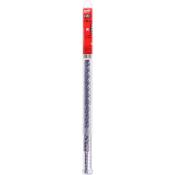 Фото - Бур Milwaukee SDS-PLUS MX4 18,0х450х400 мм (4932356503)