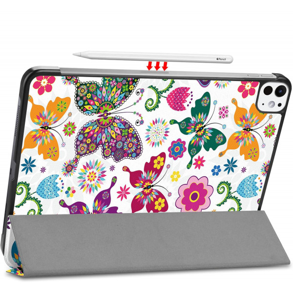 Фото - Чехол для планшета BeCover Smart Case for Apple iPad Pro 11'' M4 2024 Butterfly (711631)