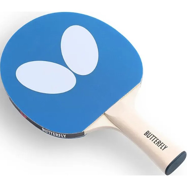 Фото - Ракетка для настільного тенісу Butterfly Logo Racket Blue FL (6017873402)