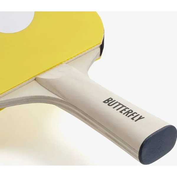 Фото - Ракетка для настільного тенісу Butterfly Logo Racket Yellow FL (6017873502)