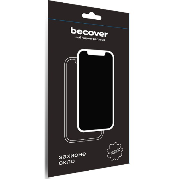 Фото - Захисне скло для смартфону BeCover for Apple iPhone 15 Pro Black (710593)