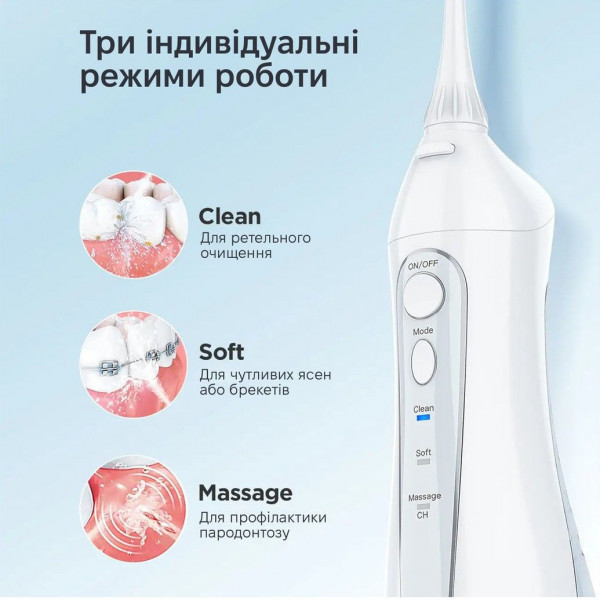 Фото - Іригатор Bitvae BV5020E Water Flosser White