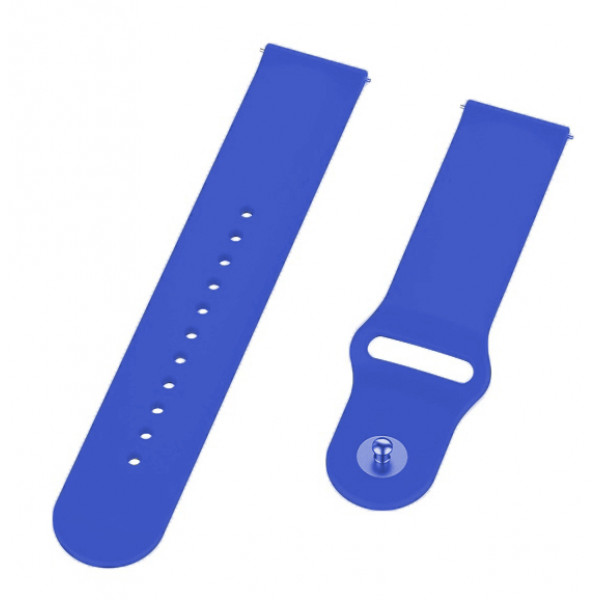Фото - Ремінець для смарт-годинника BeCover Samsung Galaxy (20mm)/Watch 5/ Watch 4 40/44mm/4 Classic 42mm/Active/Active 2 40/44mm/3 41mm/Gear S2/Classic/Gear Sport Light Blue (710498)