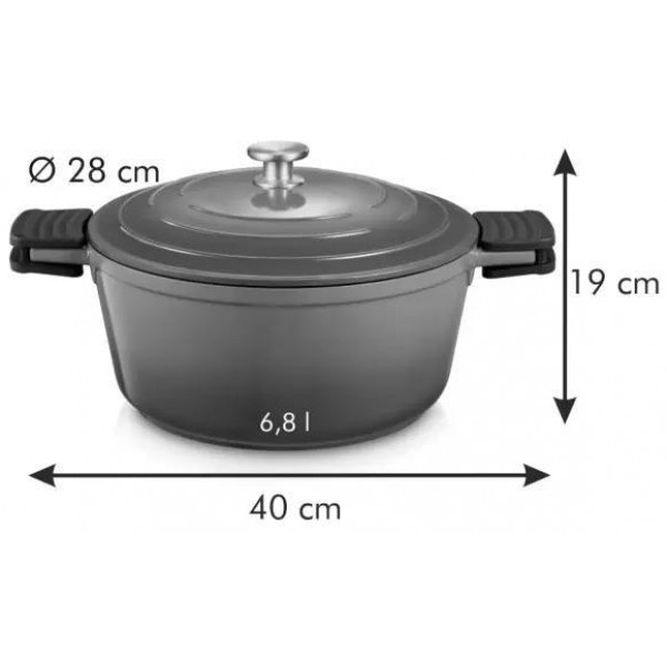 Фото - Каструля tescoma 780428 Bordeaux 28 см 6.8 л