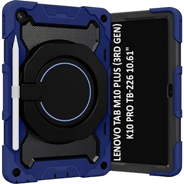Фото - Чохол для планшета BeCover Lenovo Tab M10 Plus TB-125F (3rd Gen)/K10 Pro TB-226 10.61'' Blue (709926) Фото - Чохол для планшета BeCover Lenovo Tab M10 Plus TB-125F (3rd Gen)/K10 Pro TB-226 10.61'' Blue (709926)
