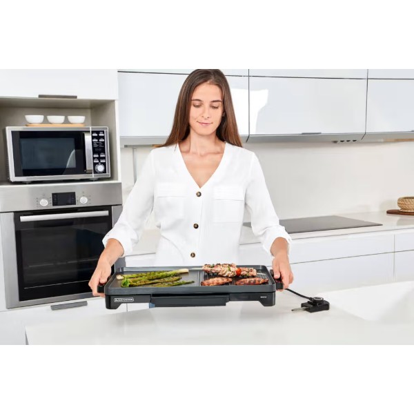 Фото - Гриль-барбекю електричний Black&Decker BXGD2200E