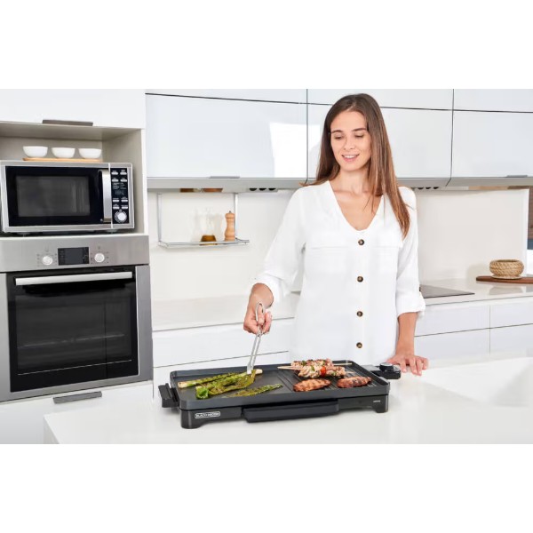 Фото - Гриль-барбекю електричний Black&Decker BXGD2200E