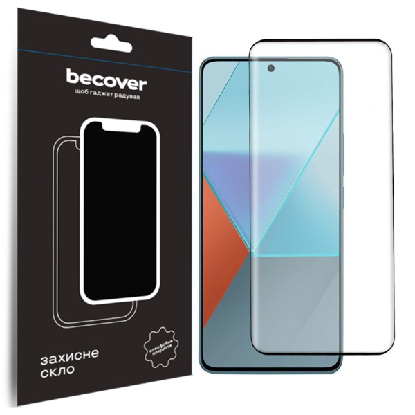Фото - Захисне скло для смартфону BeCover Xiaomi Redmi Note 13 Pro Plus 5G Black (710655) Фото - Захисне скло для смартфону BeCover Xiaomi Redmi Note 13 Pro Plus 5G Black (710655)