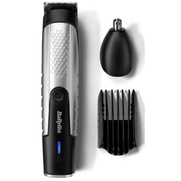 Фото - Тример для вусів і бороди Babyliss T812E