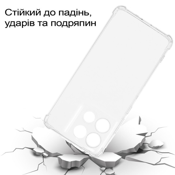 Фото - Чохол для смартфону BeCover for Motorola Moto G86 Clear (713803)