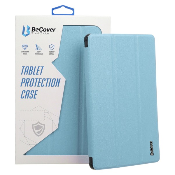 Фото - Чохол для планшета BeCover Smart Case for Samsung Galaxy Tab S9 (SM-X710/SM-X716)/S9 FE (SM-X510/SM-X516B) 11.0'' Light Blue (710414)