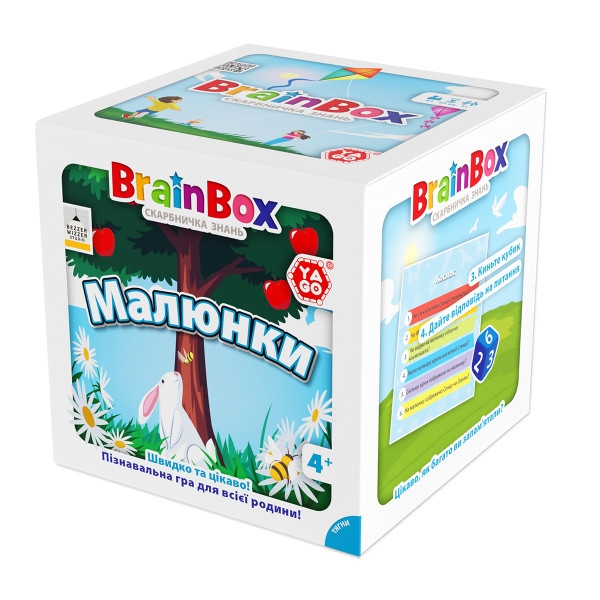 Фото - Настольная игра (5-7 лет) Yago BRAINBOX МАЛЮНКИ (BZZBRPI01UA)