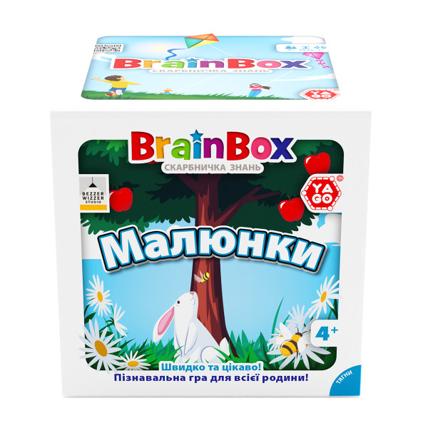 Фото - Настольная игра (5-7 лет) Yago BRAINBOX МАЛЮНКИ (BZZBRPI01UA)