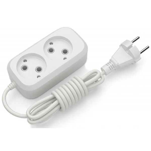 Фото - Подовжувач 220В Electrum 2 розетки 5 м C-ES-1784 Фото - Подовжувач 220В Electrum 2 розетки 5 м C-ES-1784