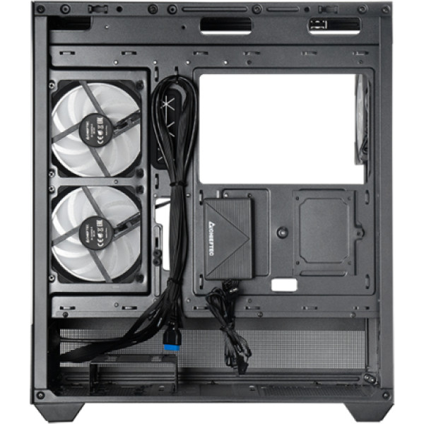 Фото - Корпус Chieftec VISTA GT-01B-OP 3x120mm A-RGB ATX без БЖ Black (GT-01B-OP)