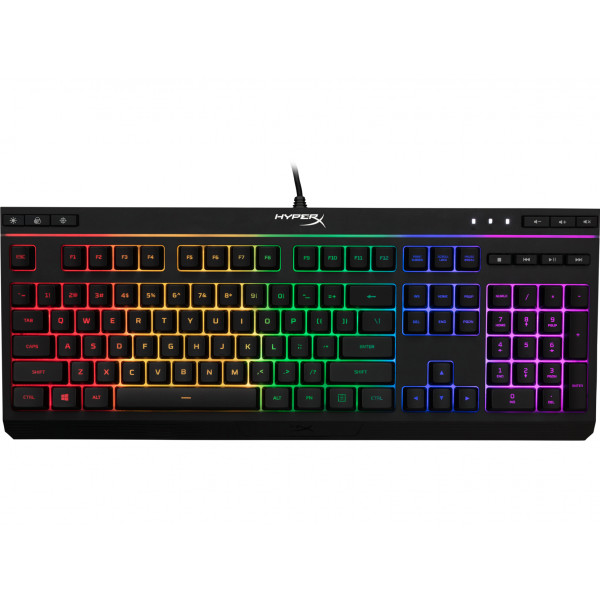 Фото - Клавіатура дротова ігрова HyperX Alloy Core RGB Black UA USB (4P4F5AA)
