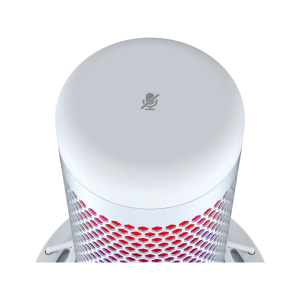 Фото - Мікрофон до комп'ютера дротовий HyperX QuadCast S White (519P0AA)