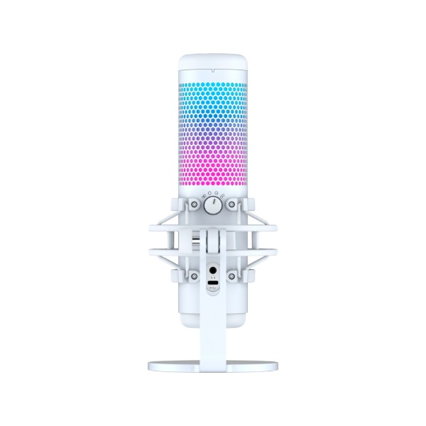 Фото - Мікрофон до комп'ютера дротовий HyperX QuadCast S White (519P0AA)