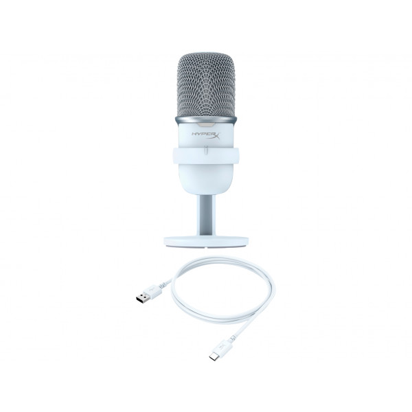 Фото - Мікрофон до комп'ютера HyperX SoloCast White (519T2AA)