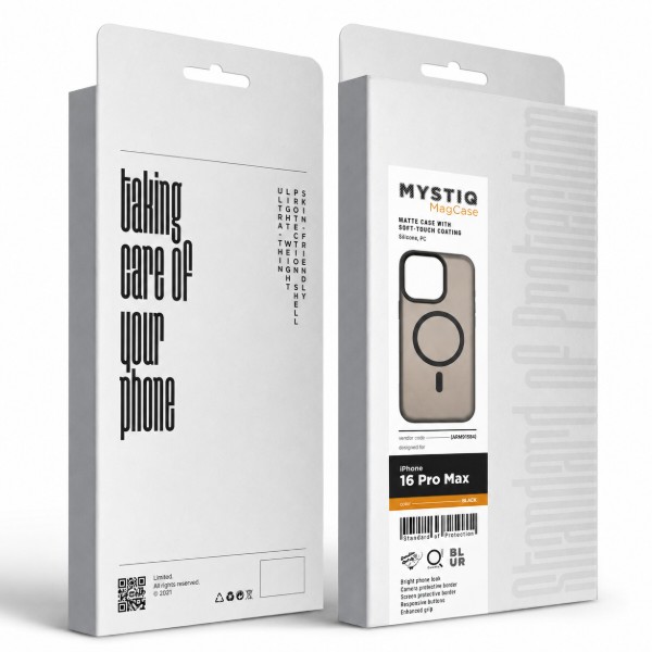Фото - Чехол для смартфона Armorstandart Mystiq MagCase for Apple iPhone 16 Pro Max Black (ARM91584)