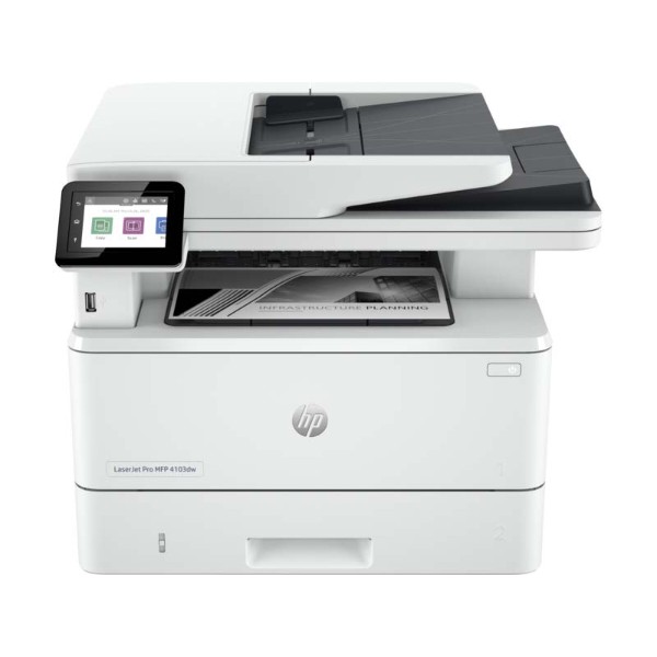 Фото - БФП ч/б друку HP LaserJet Pro 4103dw з Wi-Fi (2Z627A)
