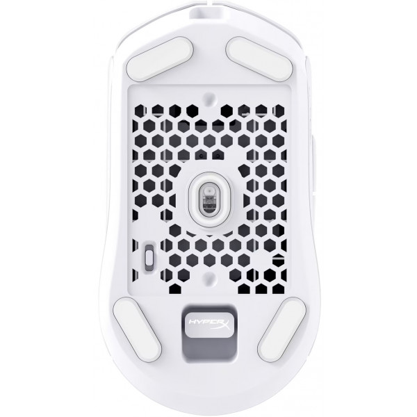 Фото - Мікропошкодження - Миша бездротова ігрова HyperX Pulsefire Haste 2 Wireless White (6N0A9AA)
