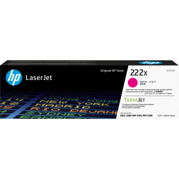 Фото - Картридж-тонер HP LaserJet 222X Mgn (W2223X)