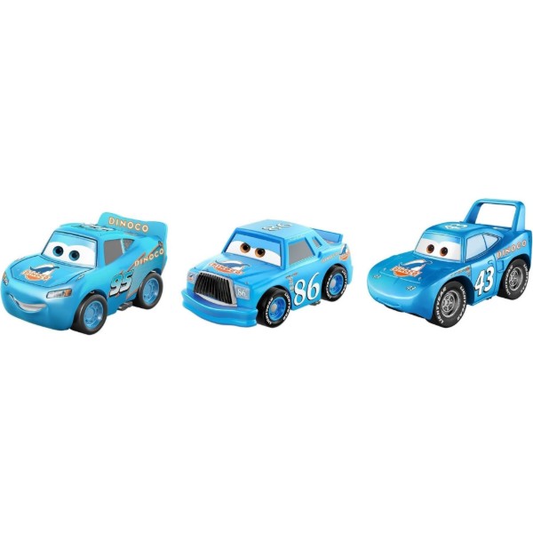 Фото - Ігровий набір Cars Mattel з 3 металевих міні-гонщиків (в ас.) (GKG01)
