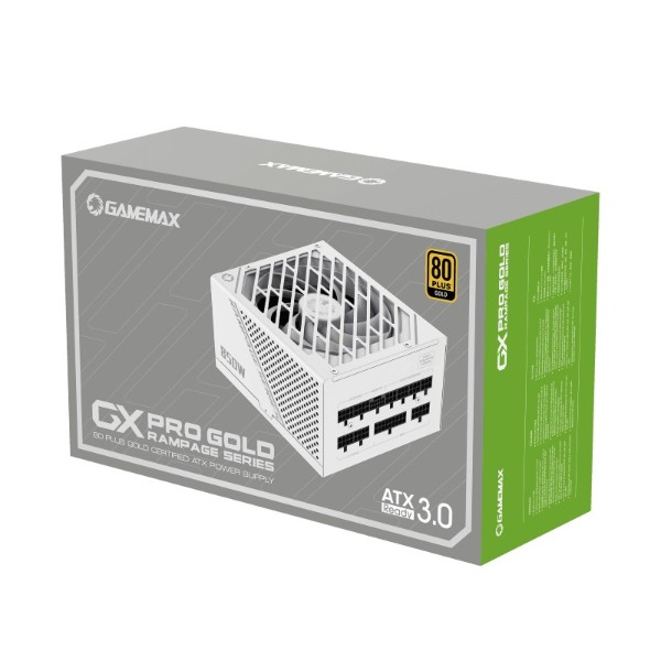 Фото - Блок питания для ПК Gamemax ATX 850W (GX-850 PRO WT)