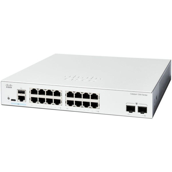 Фото - Коммутатор локальной сети (Switch) Cisco C1200-16P-2G