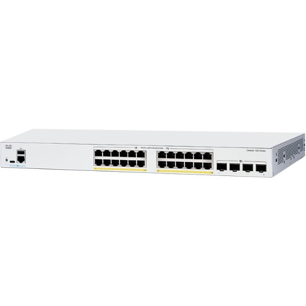Фото - Коммутатор локальной сети (Switch) Cisco C1200-24FP-4G