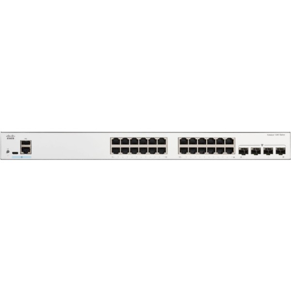 Фото - Коммутатор локальной сети (Switch) Cisco C1200-24FP-4G